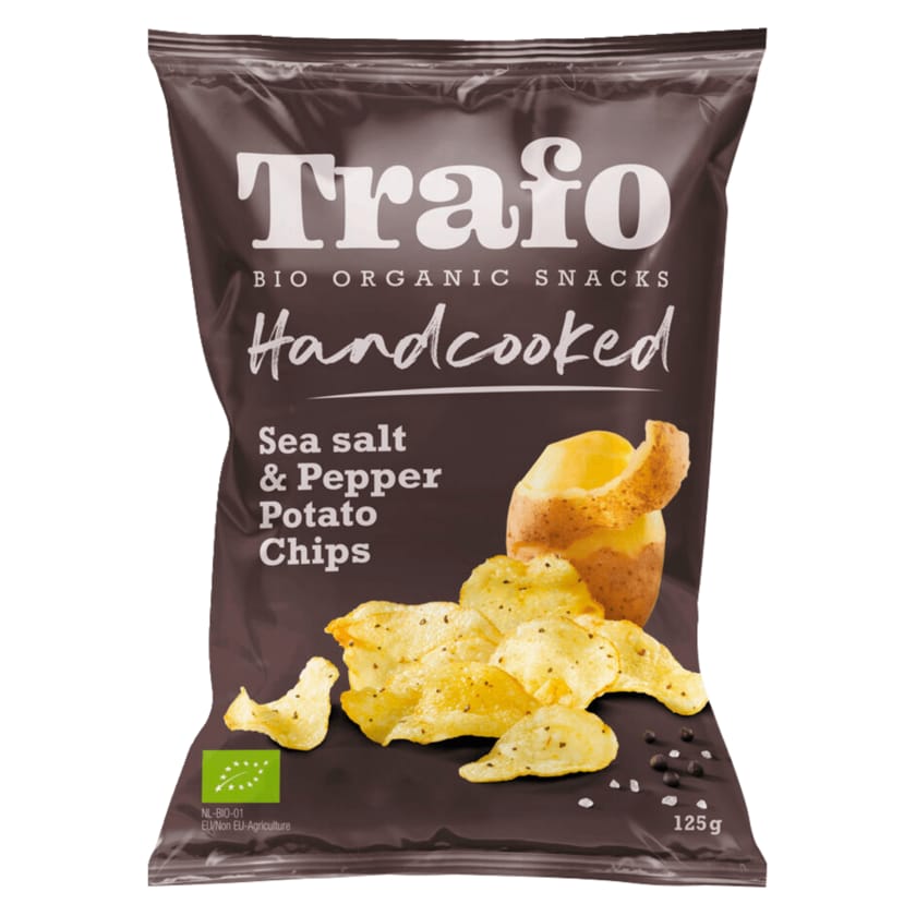Trafo Bio Chips Meersalz & Pfeffer 125g